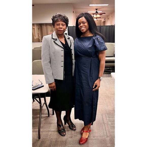 Plan C Dark Blue 100% Cotton Square Neck Button Up Back A-Line Dress Size 44 - Picture 13 of 14